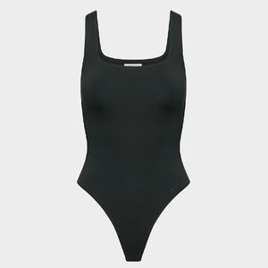 Aritzia Babaton Black Squareneck Body Suit